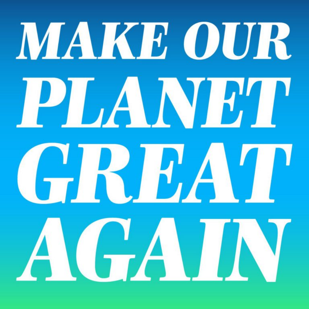 Make Our Planet Great Again Filter Frame For Facebook Profile