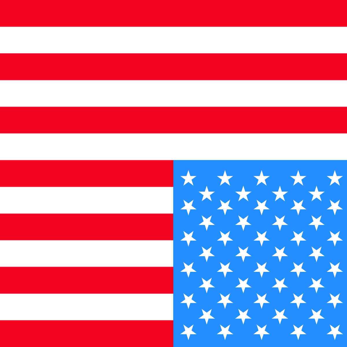 Upside Down USA Flag Filter